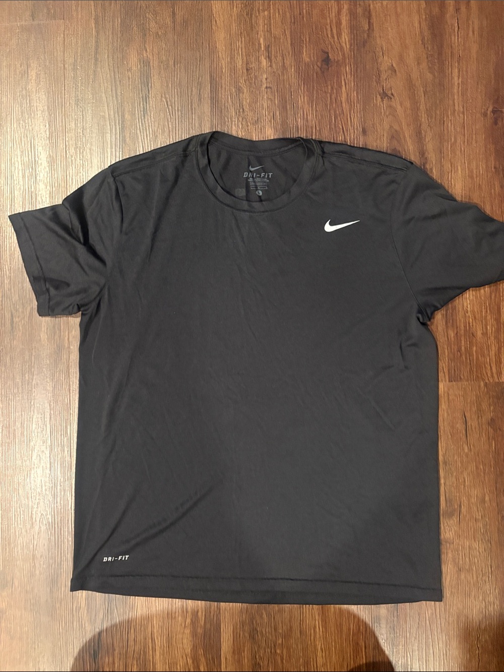 Nike Black Short Sleeve Dri-FIT Crew Tee
